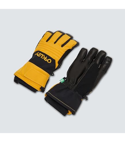 Oakley Mens Factory Pilot Core Glove, Black/White Logo, X-Small at