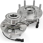 Pair 515160 4WD Front Wheel Bearing Hub Assembly Compatible with Cadillac Escalade ESV XTS, for Chevy Silverado 1500 Suburban Tahoe 2015-2020, for GMC Sierra 1500 14-18 Yukon/Yukon XL, 6 Lugs w/ABS