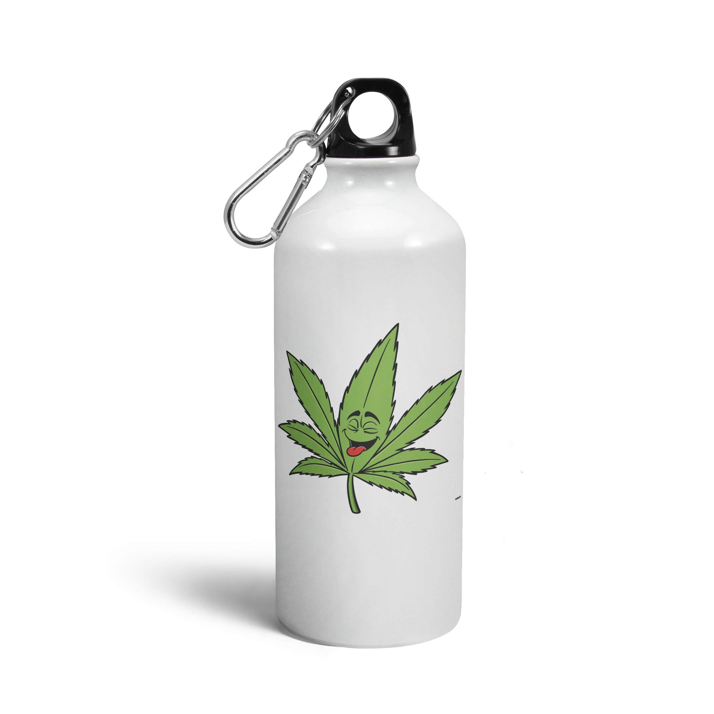 Tee Mafia® Weed Gym Printed Sipper Bottle | Stoner Bottle | Wiz Khalifa Sipper Bottle | You'Ll Never Walk Alone Sipper Bottles | Printed Sipper Bottle - [600 Ml, Multicolor]