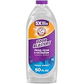 ARM &amp; HAMMER Odor Blasters Fabric Rinse, Fresh Burst Scent, 50 Fl Oz | Deep Rinse and Revitalize, Removes Sweat and Musty Odors, Laundry Additive