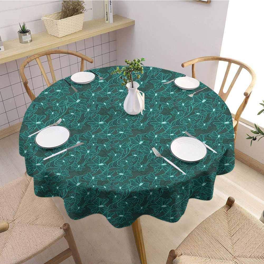 Best Purple And Teal Flowers Arrangement For Dining Table