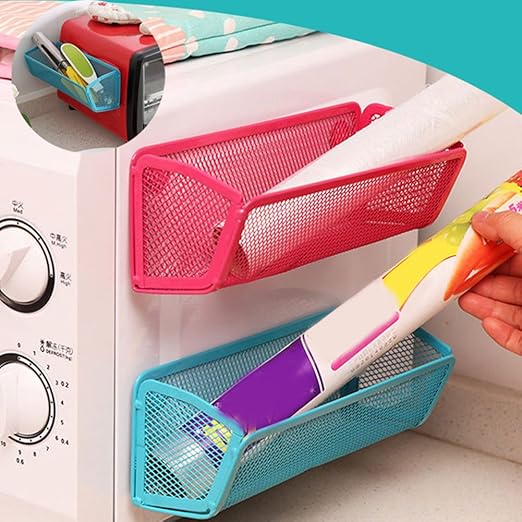 Baost - Estantería magnética para nevera, organizador de alambre ...