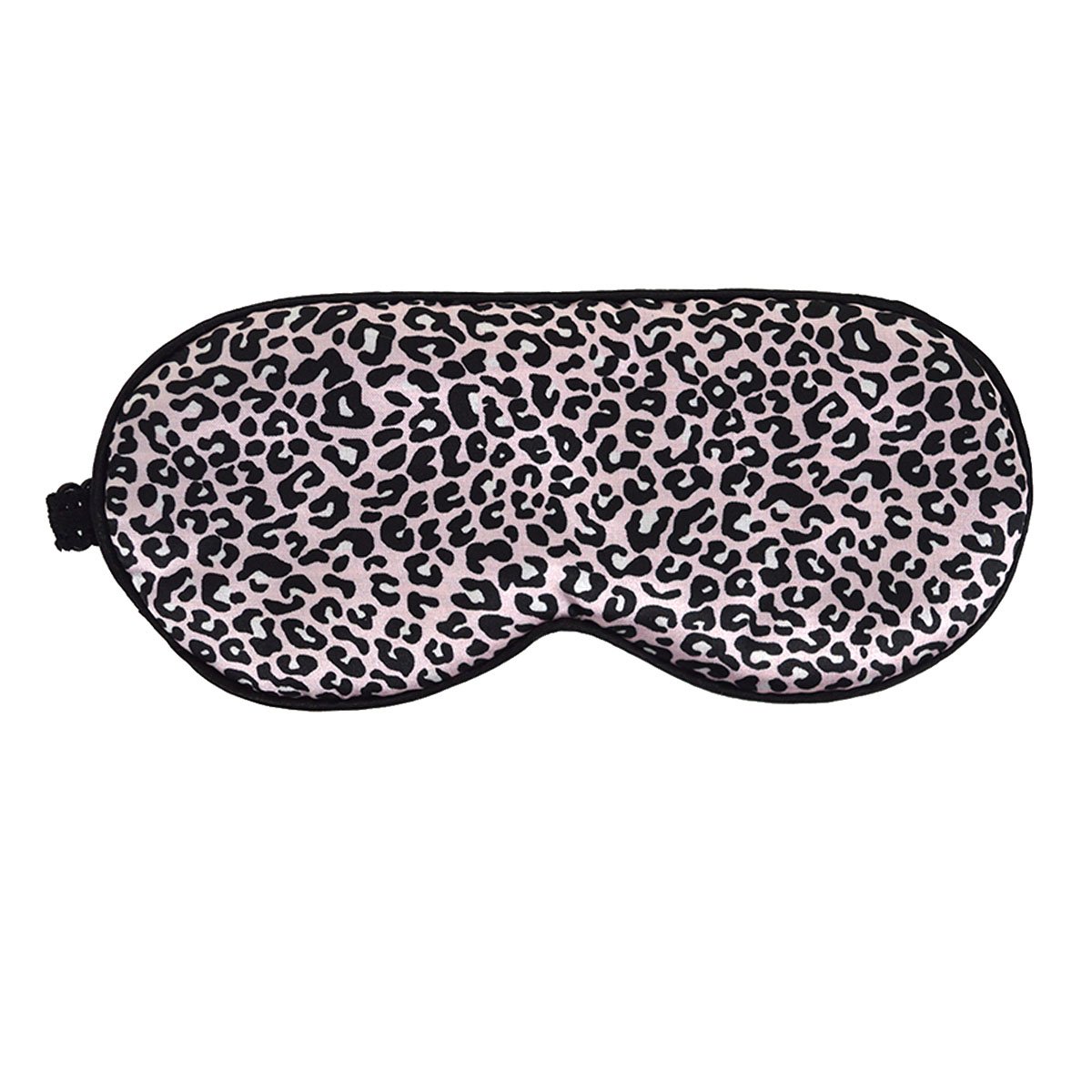 Millya Adjustable Band Silk Sleep Eye Mask Leopard Print Night Eyeshade Sleeping Blindfold