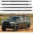 ACLONG Weatherstrip Window Seal Car Window Moulding Trim Sweep Felt Seal Kit Fit for Toyota 4Runner 2010-2021 Replaces 75712-35011 75711-35011 75721-35011 75722-35011-4 Piece Set