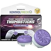 KontrolFreek FPS Freek Galaxy Purple for PlayStation 4 (PS4) and PlayStation 5 (PS5) | Performance Thumbsticks | 1 High-Rise, 1 Mid-Rise | Purple
