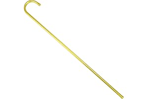 BellyLady Belly Dance Cane Stick Gold Silver Accessory, Gift Idea