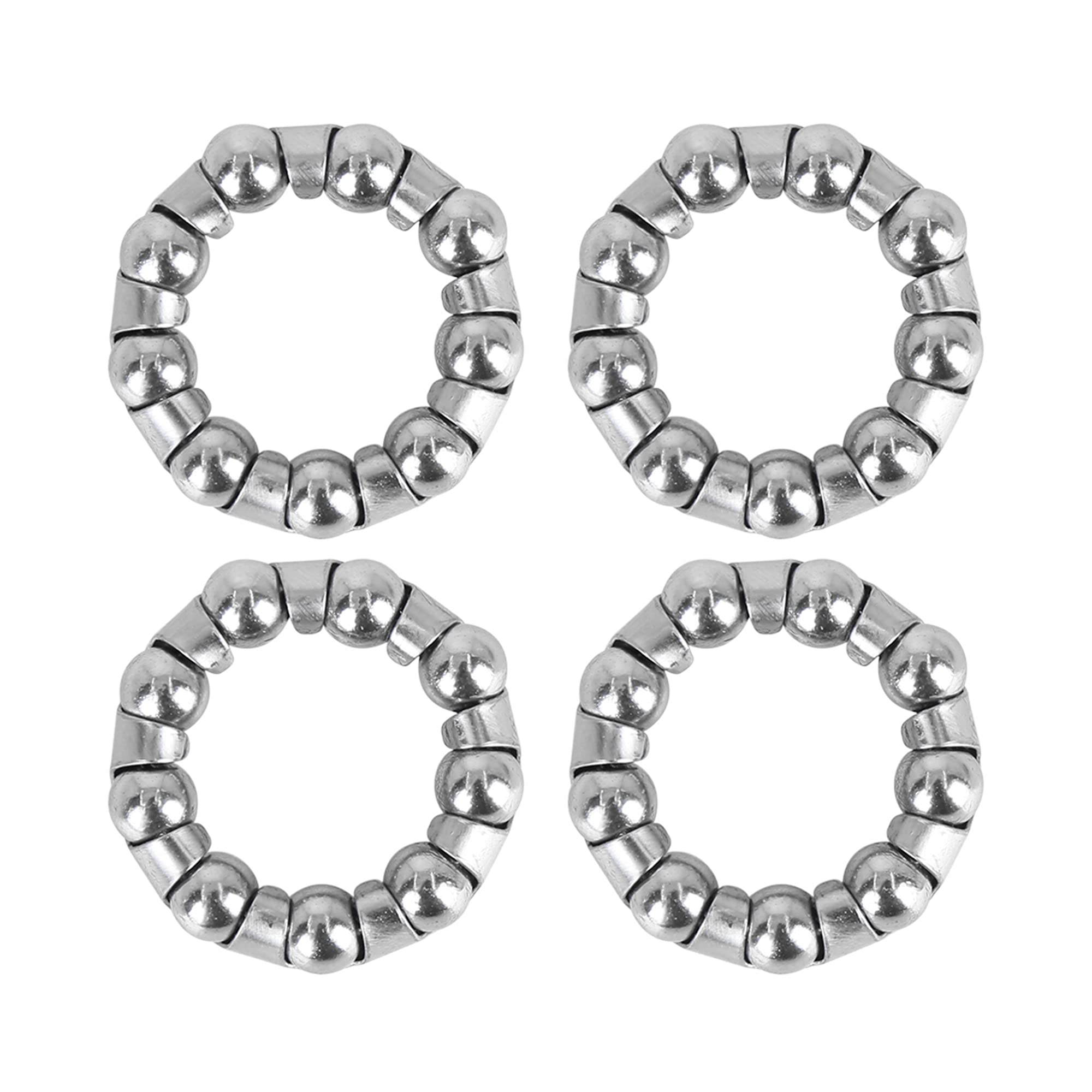 X AUTOHAUX 4pcs 29.5mm Crank Bearings Wheel Bicycle Bearing Retainer for Bike