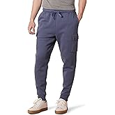 Amazon Essentials Men's Cargo Fleece Jogger Sweatpant with Relaxed Fit