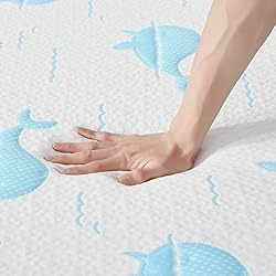 OUUI 5 Inch Twin Mattress for Kids, Removable