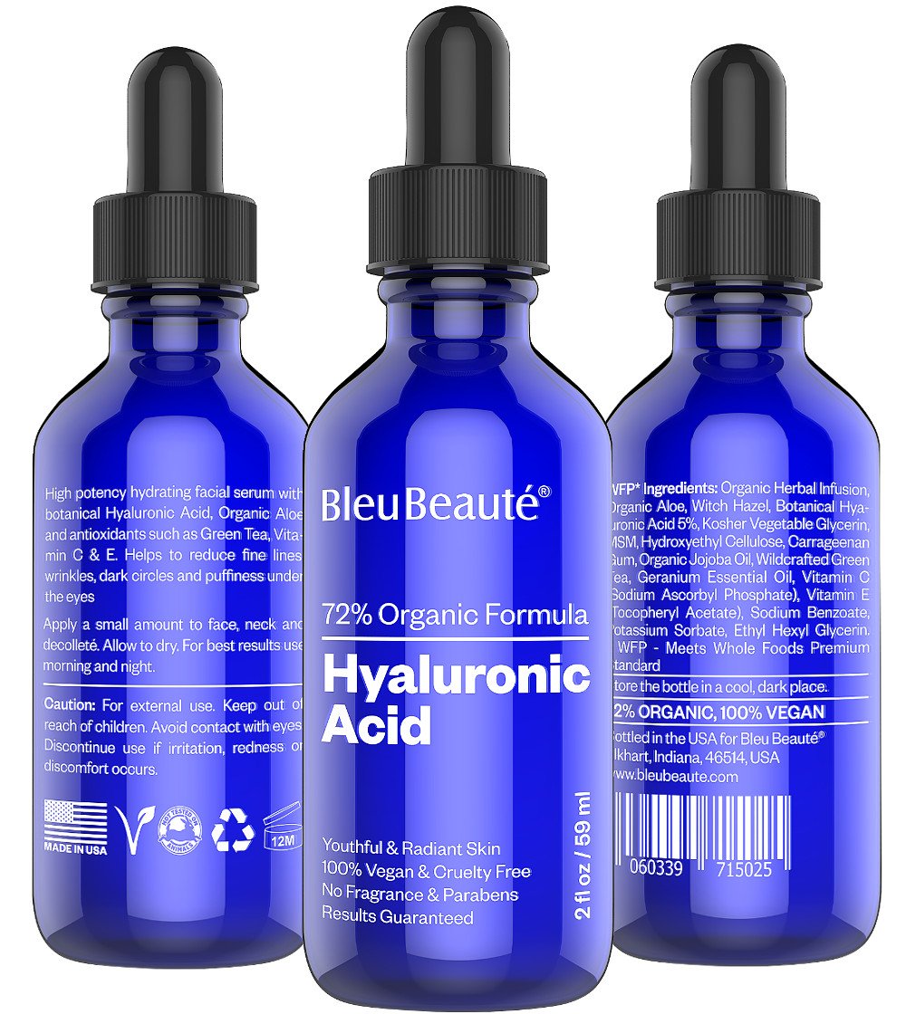 Big - 2 Oz Hyaluronic Acid - High Potency Hydrating Facial Serum - It Works O.. 11 713NRlzZ6wL