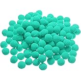 PATIKIL Pom Poms 1 Inch/2.5cm, 200 Pieces Small Pom Pom Balls Fuzzy Craft Pompoms for Crafts Arts DIY Decorations Crafting Supplies, Turquoise