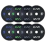 CAP Barbell 190 LB Economy Olympic Bumper Plate Set