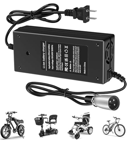 Amazon.com: 24V(Max 29.4V) 2A 3-Pin XLR Charger for Electric