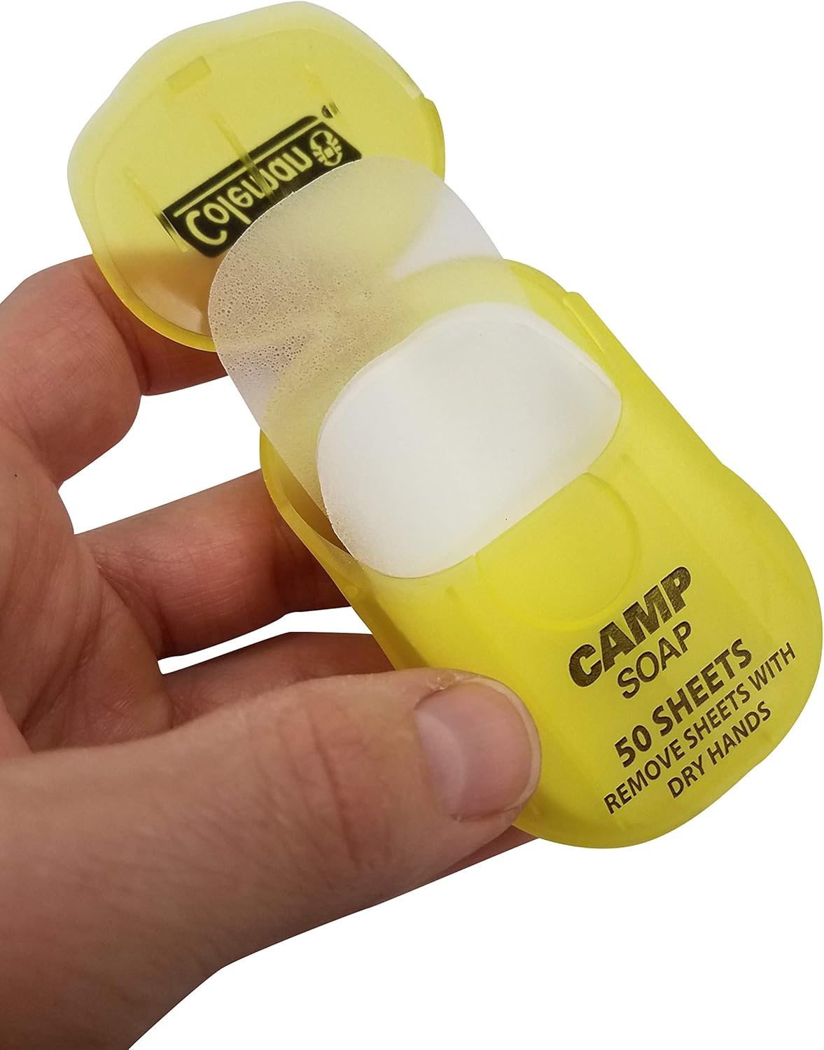 Coleman Dish and Hands Camp Soap Sheets, 50 sheets : Camping Soaps And Shampoos : Sports & Outdoors