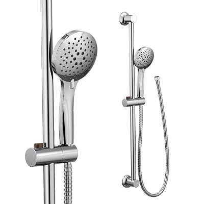 Buy Moen Chrome Eco-Performance 5-Function Handheld Removable Shower ...