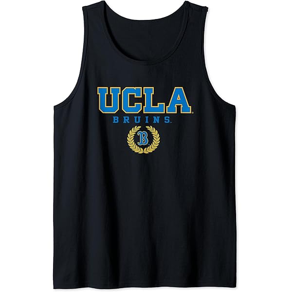 アメフト UCLA Bruins フード付タンクトップ Lサイズ【新品】 UCLAアメフトプリントタンクトップ（マスタード） | Bowders