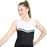 Danzcue Womens V-Neck Cheerleaders Uniform Shell Top