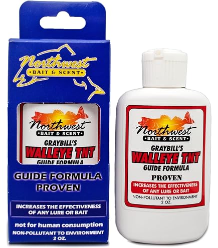 NORTHWEST BAIT & SCENT Walleye TNT Guide Formula 8 Ounce Bottle : Sports & Outdoors