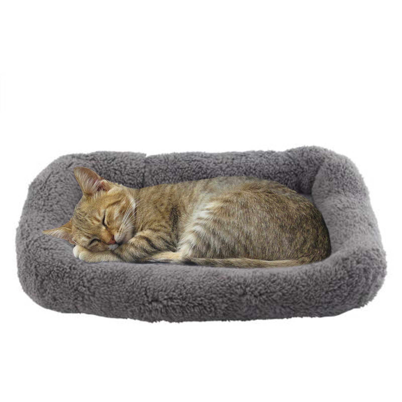 NAMSAN Cat Bed Kitten Bed Cosy Soft Small Pet Cushion Washable Bed for Cat's Nest/ Cave( 42CM X 28CM)