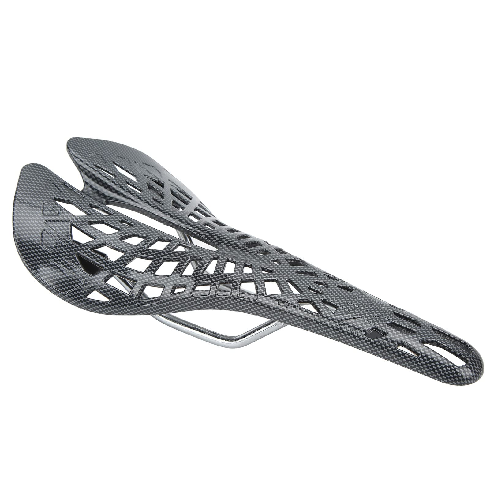 SUNGOOYUE Bicycle Hollow Seat Saddle, Carbon Fiber Ergonomic Breathable Ultralight Hollow Bike Saddle for Cycling