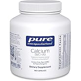 Pure Encapsulations Calcium MCHA | Hypoallergenic Supplement to Support Bones* | 180 Capsules