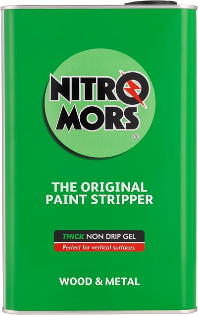 Nitromors Original Paint Stripper Gel 4 L for Wood Metal Concrete