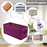 UENTIP CD Storage Boxes Pack of 2 13.2 x 5.9 x 5.3 Black view 5