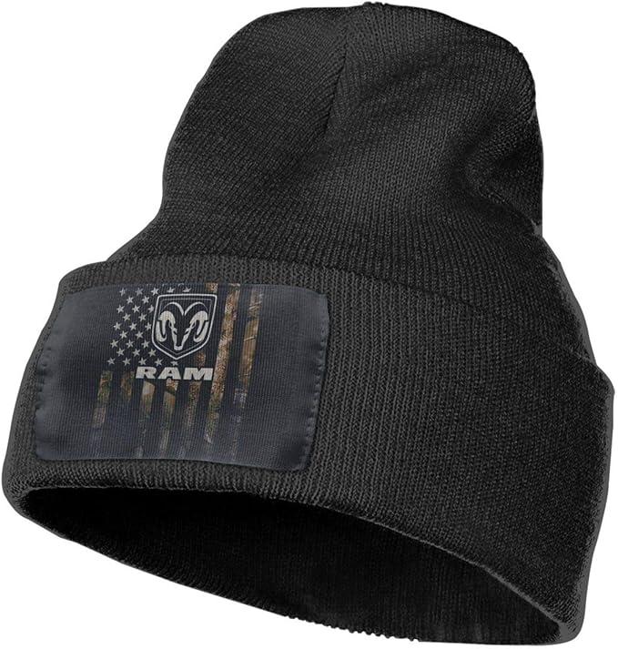 Dodge Ram Knit Beanie Hat Cap for Men or Women Amazon.co.uk Clothing