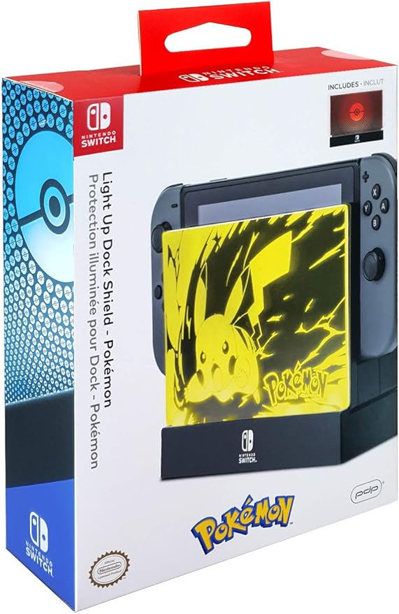 PDP Light Up Dock Shield Edición Pokémon (Nintendo Switch) Amazon.es