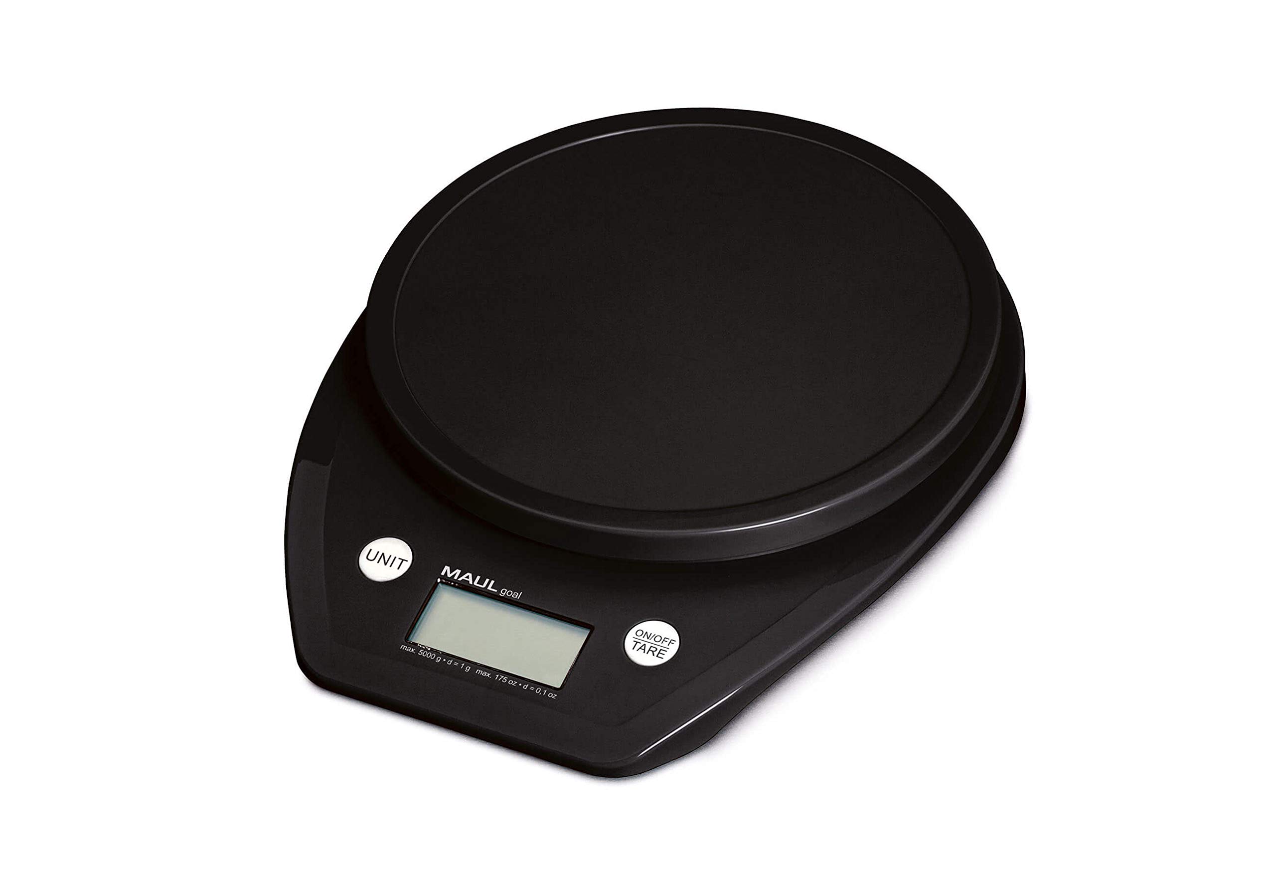 Maul 1646090 Letter Scales Goal, Load Rating: 5,000 g, Black