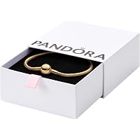 Amazon.com: PANDORA-Family Tree Heart Clasp Snake Chain Bracelet