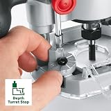 Bosch Router Plunge Base for AdvancedTrimRouter 18V-8 Milling Slots view 6