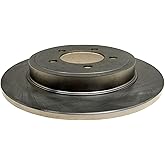 AC Delco® 18A1426A Rear, Driver Or Passenger Side Brake Disc, Natural - View #2