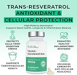 Love Life Supplements High Strength Trans-Resveratrol 98% 500mg 60 Caps view 3
