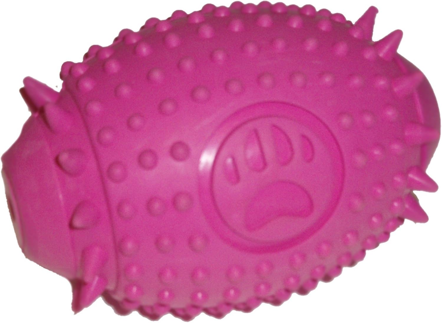 squeaky rugby ball dog toy