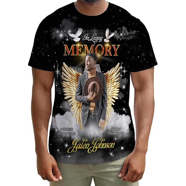 Amazon.com: in Loving Memory Personalized Memorial Shirts, Custom