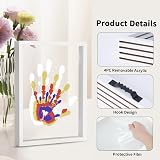 CHERRY CHEERS Family Handprint Kit DIY Frame Non-Toxic Paints Transparent Sheets view 5