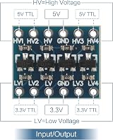 Haisheng 15x 3.3V to 5V 4-Channel Bi-Directional Logic Level Converter Module view 3