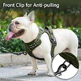 PoyPet No Pull Dog Harness Reflective Vest Army Green XS view 4
