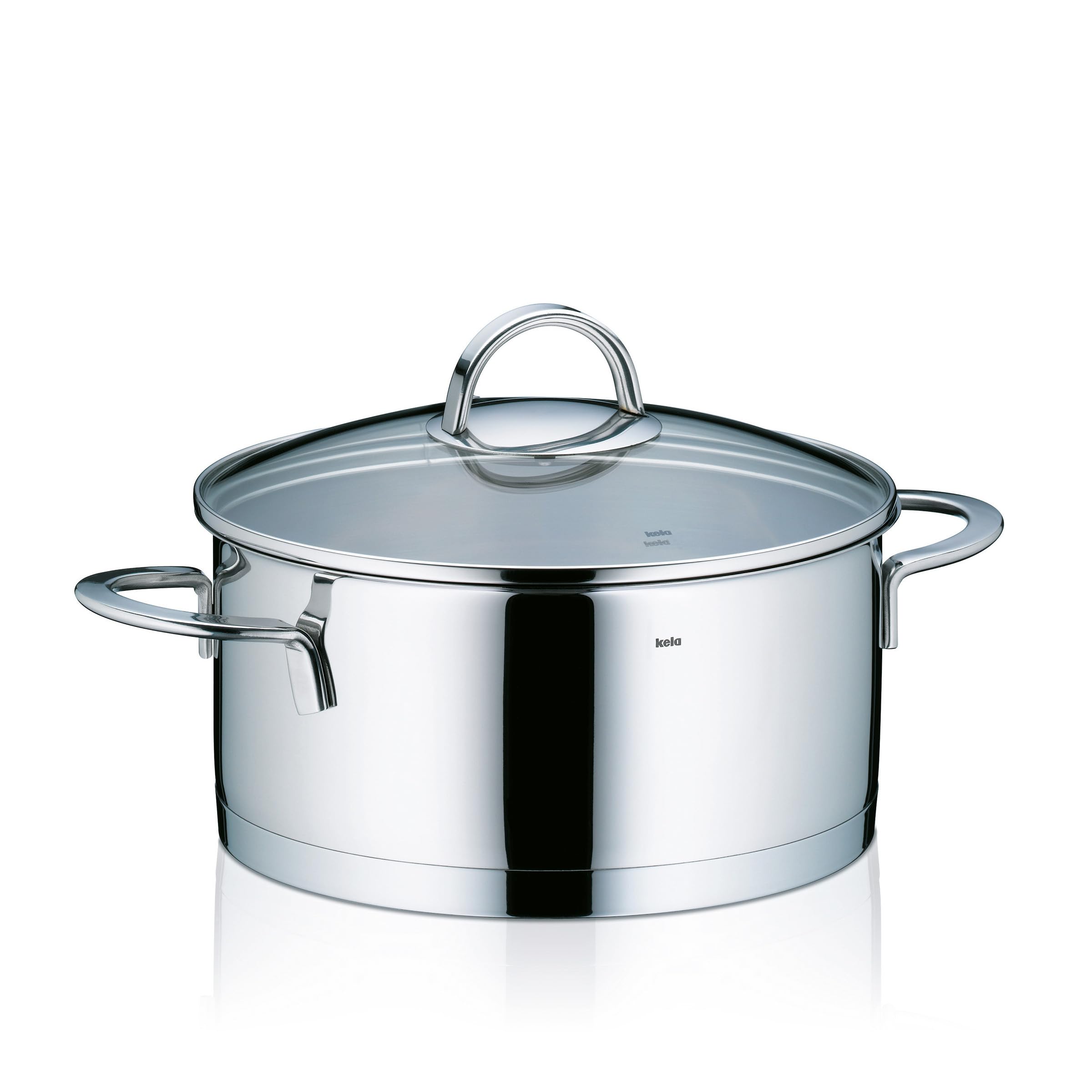 Kela "Cailin Sauce Pot, Stainless Steel, Silver shiny, 20 cm