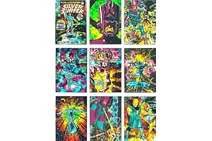 1992 Silver Surfer All-Prism Trading Card Set of 72 Cards NM/M Comic Images, Marvel