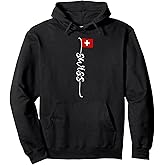 Switzerland Signature Swiss Flag Pullover Hoodie