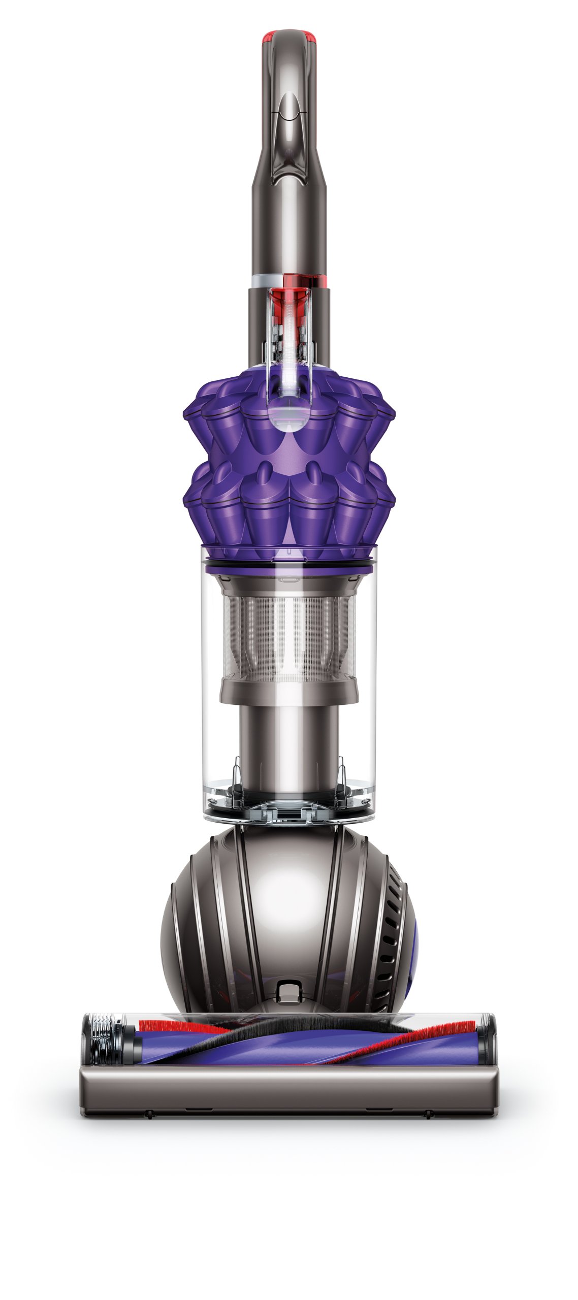 Dyson DC50 Animal Compact Upright Vacuum Cleaner, Iron/Purple Corded