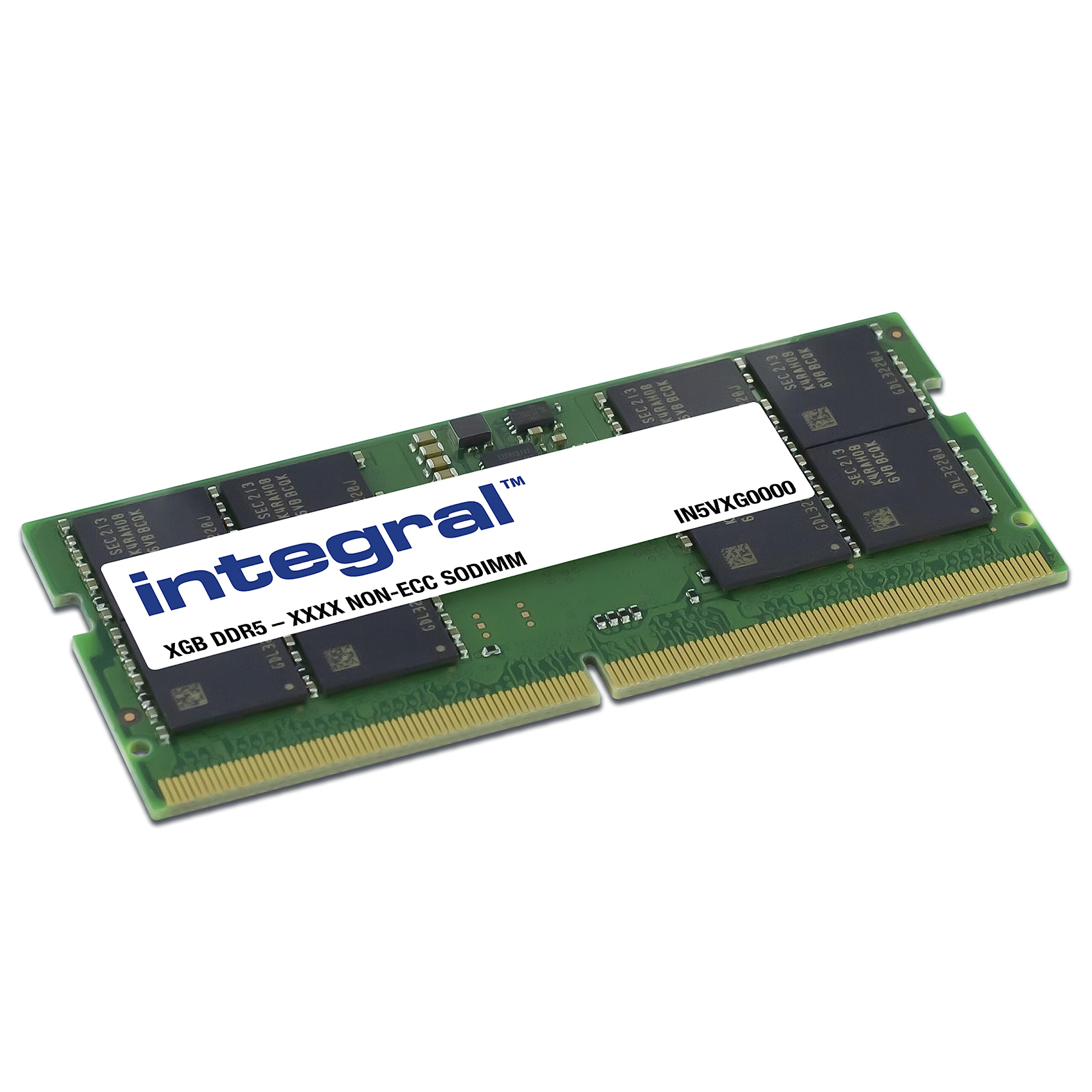 Integral 8GB DDR5 RAM 4800MHz SODIMM Laptop Notebook MacBook Arbeitsspeicher-Modul