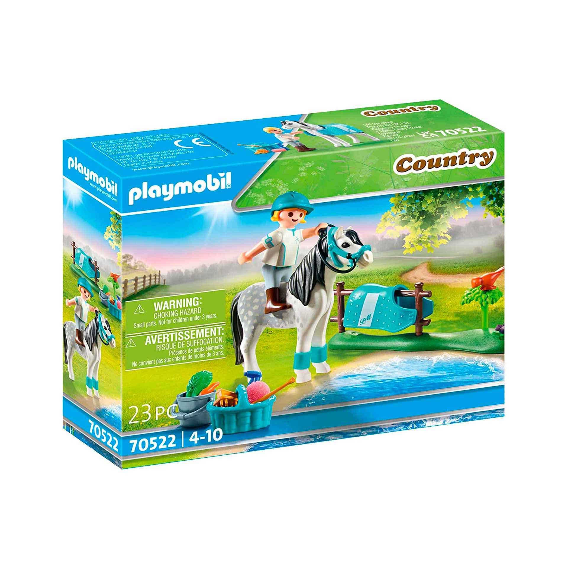 Playmobil 70522 Collective Pony - Classic, Fun Imaginative Role-Play, PlaySets Suitable for Children Ages 4+