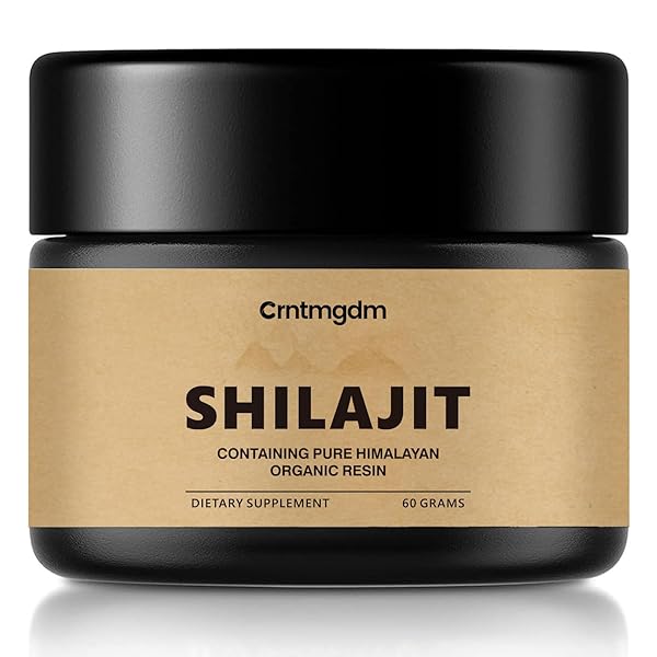 SHILAJIT PURE HIMALAYAN ORGANIC SHILAJIT RESIN WITH 85+ HUMIC ACID, TRACE MINERALS, AND FULVIC ACID, POWERFUL SHILAJIT GEL FOR MEN & WOMEN, PREMIUM ENHANCER FOR ENERGY AND IMMUNE SUPPORT, 60G