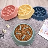 CAISHOW Slow Feeder Dog Bowl Small Medium Dogs Non-Slip Safe Material view 8