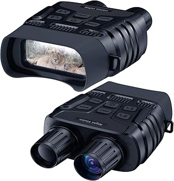 Unbranded NVG night vision binoculars with 24mm objective and 4x digital zoom