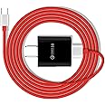 18W USB Type C Fast Wall Charger for OnePlus 12 12R 11,Open, Nord N30 N20 N10 5G,10 PRO/9 PRO/8/8T/7/7T PRO/6T/5 5T/3/3t/, Nord N100 N200 N300 Nord 2 CE2 Phone,OnePlus Earbuds Charging Cable Cord
