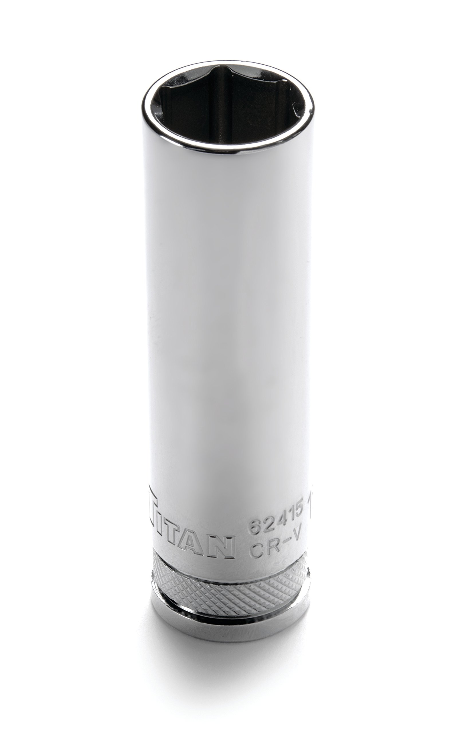 Titan 62415 15mm 1/2" Drive 6 Pt. Deep Socket